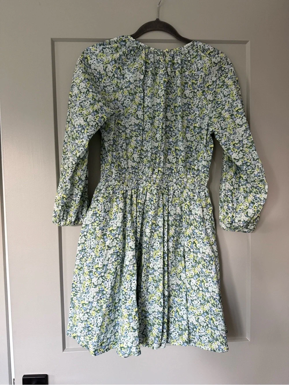 J.Crew x Liberty Fabric Palermo 100% Cotton Floral Mini Dress Size Medium